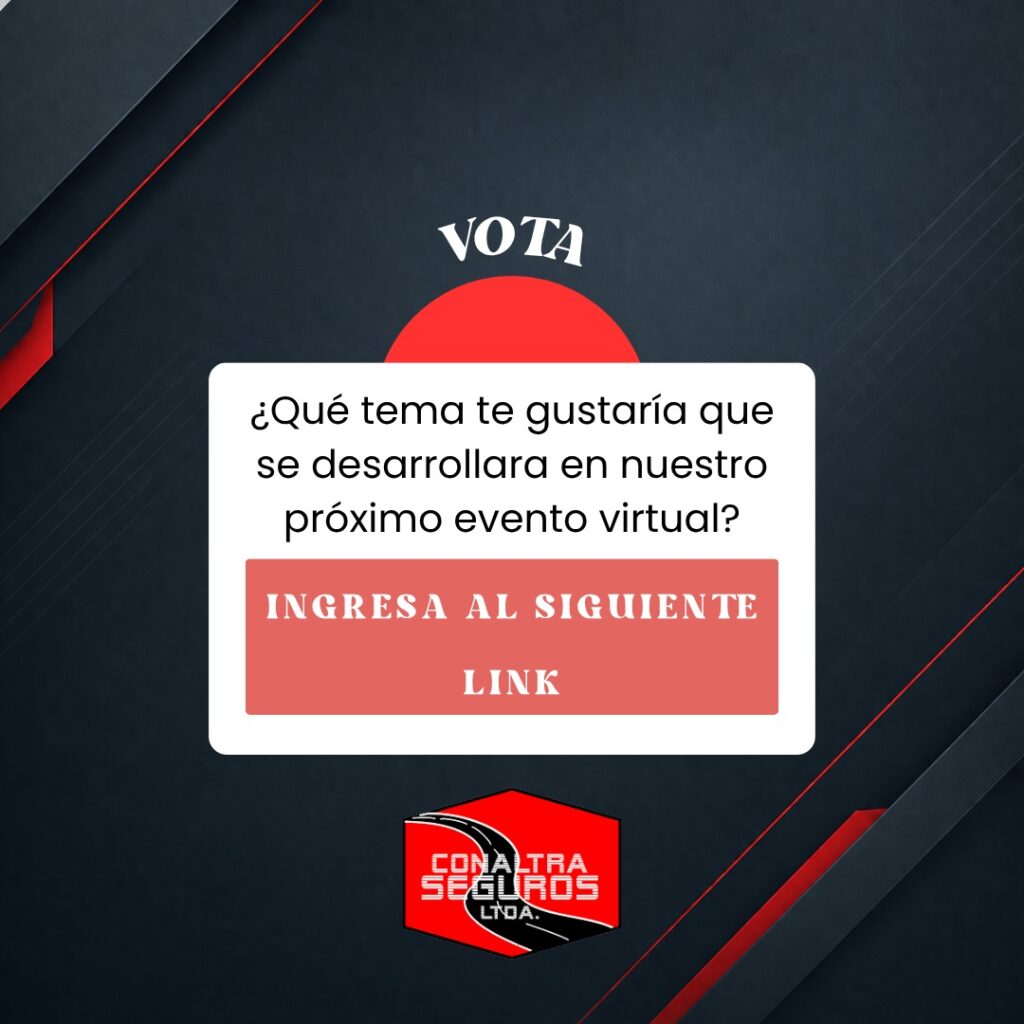 ¿Qué tema te gustaría quese desarrollara en nuestropróximo evento virtual?